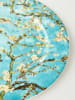 BELLA MAISON Saladebord "Van Gogh" turquoise/wit - Ø 19 cm