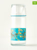 BELLA MAISON 2tlg. Karaffen-Set "Van Gogh" in Türkis - 700 ml