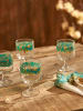 BELLA MAISON Glas "Van Gogh" in Türkis - 300 ml