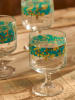 BELLA MAISON Glas "Van Gogh" in Türkis - 300 ml