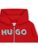 HUGO Sweatvest rood