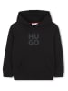 HUGO Hoodie in Schwarz