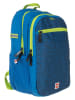 LEGO Rugzak "LEGO" blauw - (B)27 x (H)40 x (D)18 cm
