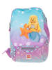 LEGO Rugzak "LEGO - MERMAID" paars/lichtblauw - (B)24 x (H)32,5 x (D)13 cm