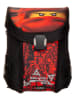 LEGO Schooltas "LEGO NINJAGO" rood/zwart - (B)39 x (H)29 x (D)22 cm