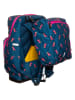LEGO 2-delige schooltasset "LEGO Parrot" donkerblauw - (B)42 x (H)25 x (D)17 cm