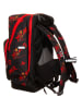 LEGO 2tlg. Schulranzen-Set "LEGO NINJAGO" in Schwarz/ Rot - (B)42 x (H)25 x (T)22 cm
