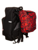 LEGO 2-delige schooltasset "LEGO NINJAGO" zwart/rood - (B)42 x (H)25 x (D)17 cm