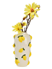 G. Wurm Wazon "Lemon" w kolorze biało-żółtym - wys. 27 x Ø 15 cm