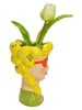 G. Wurm Vaas "Woman" geel/groen - (H)17 x Ø 12 cm