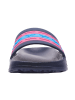 Kangaroos Pantoletten "K-Slide Stripe" in Dunkelblau/Pink