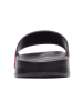 Kangaroos Klapki "K-Slide Stripe" w kolorze czarno-czerwonym