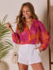 Milan Kiss Blouse roze/oranje