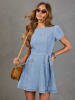 Milan Kiss Jeanskleid in Hellblau