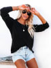 Milan Kiss Sweatshirt zwart