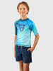 Brunotti Badeshirt "Waveguardy-AO Rashguard" in Blau