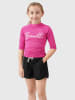 Brunotti Koszulka kąpielowa "Lineas Rashguard" w kolorze różowym
