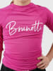Brunotti Koszulka kąpielowa "Lineas Rashguard" w kolorze różowym
