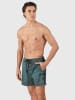 Brunotti Badeshorts "Preves" in Hellblau/ Anthrazit