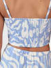 Brunotti Top lichtblauw/wit