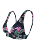 Brunotti Biustonosz bikini "Forte" w kolorze granatowo-jasnoróżowym