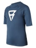Brunotti Koszulka kąpielowa "Waveguardy Rashguard" w kolorze granatowym