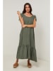 Le Monde du Lin Leinen-Kleid in Khaki