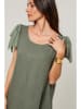Le Monde du Lin Leinen-Kleid in Khaki