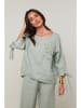 Le Monde du Lin Linnen blouse mintgroen