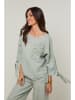 Le Monde du Lin Linnen blouse mintgroen