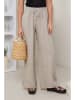 Le Monde du Lin Leinen-Hose in Beige