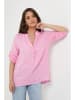 Le Monde du Lin Leinen-Bluse in Rosa