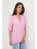 Le Monde du Lin Leinen-Bluse in Rosa