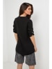 Le Monde du Lin Linnen blouse zwart