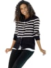 Heine Vest antraciet/wit