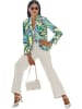 Heine Blazer in Grün/ Blau