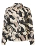 Heine Bluse in Beige/ Anthrazit