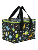 a little lovely company Torba termiczna "Galaxy" w kolorze czarnym na lunch - 23 x 16 x 16 cm