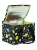 a little lovely company Isolier-Lunchtasche "Galaxy" in Schwarz - (B)23 x (H)16 x (T)16 cm