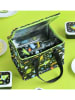 a little lovely company Isolier-Lunchtasche "Galaxy" in Schwarz - (B)23 x (H)16 x (T)16 cm