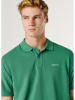 Pepe Jeans Koszulka polo "Oscar" w kolorze zielonym