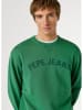Pepe Jeans Sweatshirt "Gio" in Grün