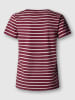 Pepe Jeans Shirt "Mae" in Lila/ Weiß