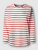 Pepe Jeans Longsleeves "Marlen" wit/rood