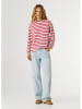 Pepe Jeans Longsleeves "Marlen" wit/rood