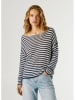 Pepe Jeans Pullover "Kalua" in Schwarz/ Weiß