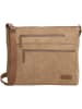 Beagles Schoudertas "Brunete" lichtbruin - (B)30 x (H)24 x (D)8 cm