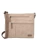 Beagles Schoudertas "Brunete" beige - (B)30,5 x (H)24,5 x (D)8 cm