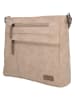 Beagles Umhängetasche "Brunete" in Beige - (B)30,5 x (H)24,5 x (T)8 cm