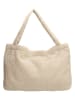 Beagles Shopper bag "Navarra" w kolorze beżowym - 60 x 42 x 9,5 cm